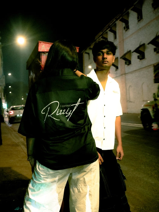 Rizzist Bowling Shirt - Black