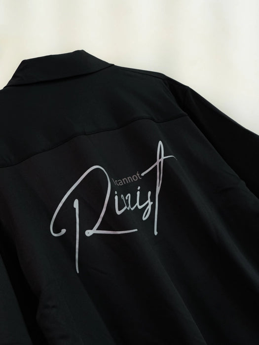 Rizzist Bowling Shirt - Black