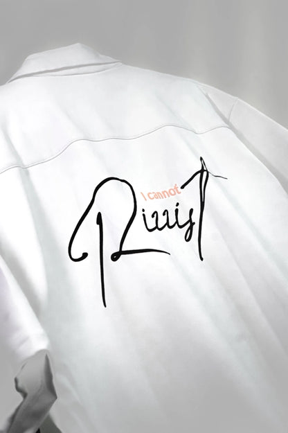 Rizzist Bowling Shirt - White